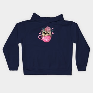 Coffee Lover Gift Kids Hoodie